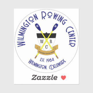 Adesivo Wilmington Rears Center Round Vinyl Sticker White