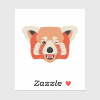 Adesivo Winky Red Panda