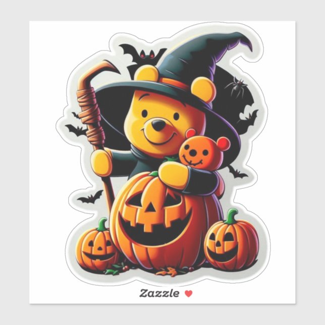 Adesivo Winnie the Pooh (Folha)