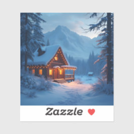 Adesivo Winter Hearth - Square Vinyl