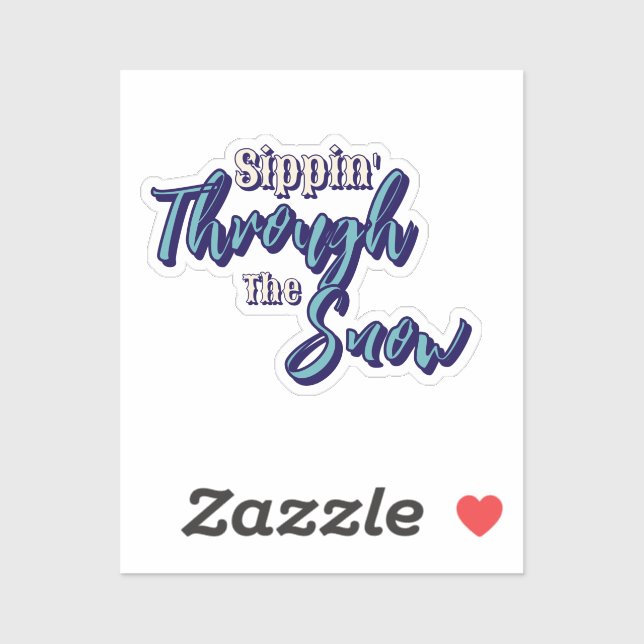 Adesivo Winter Snowflakes  (Folha)