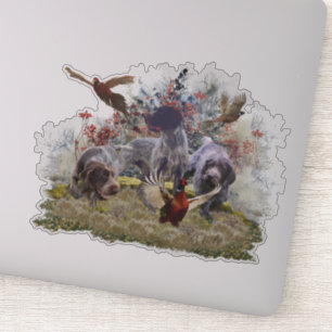 Adesivo Wirehaired Pointer Sticker
