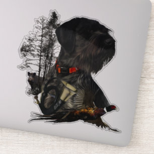 Adesivo Wirehaired Pointer Sticker