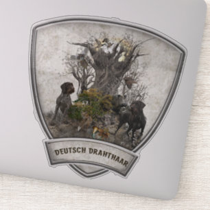 Adesivo Wirehaired Pointer Sticker