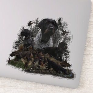 Adesivo Wirehaired Pointer Sticker