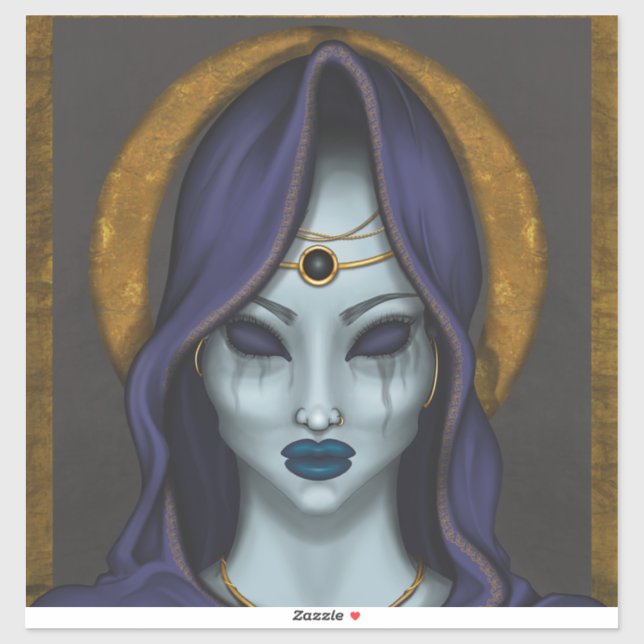 Adesivo witch (Folha)