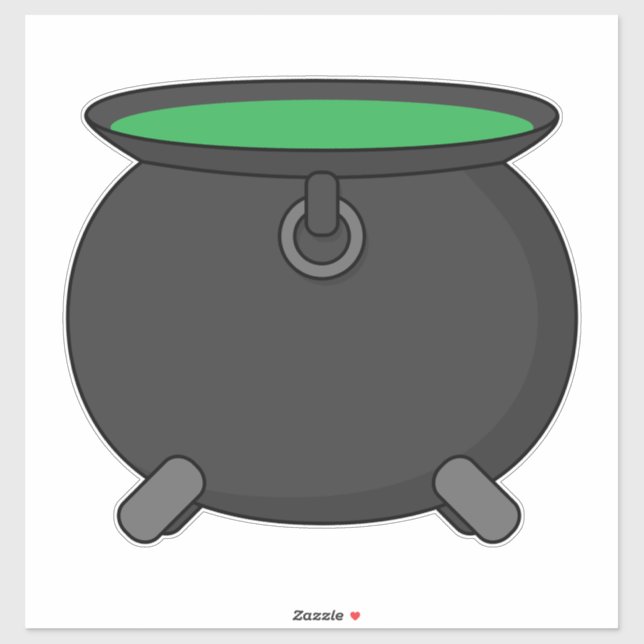 Adesivo Witch Cauldron (Folha)