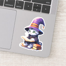 Adesivo Witchy Kitten Design
