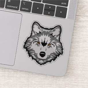 Adesivo Wolf Custom-Cut Vinyl Sticker