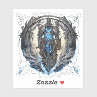 Adesivo Wolf Knight Emblem4