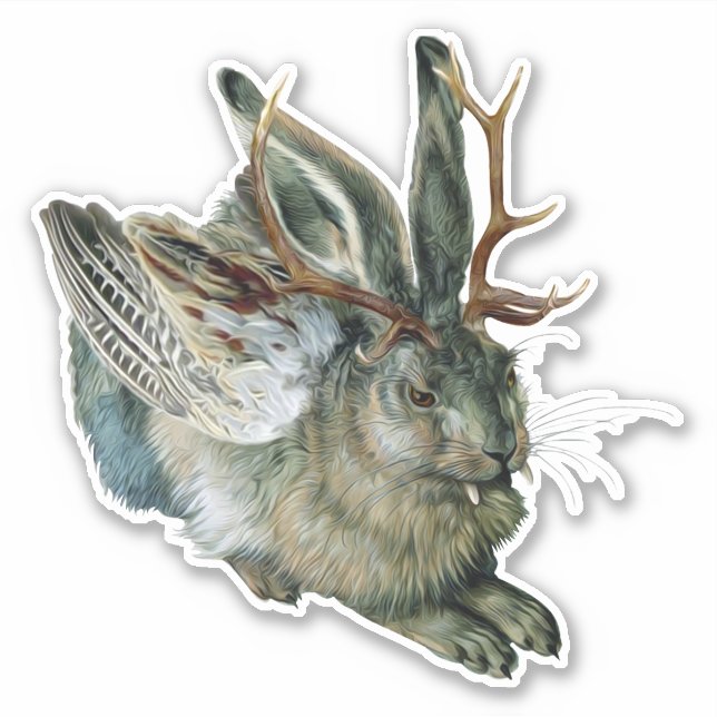 Adesivo Wolpertinger (Frente)