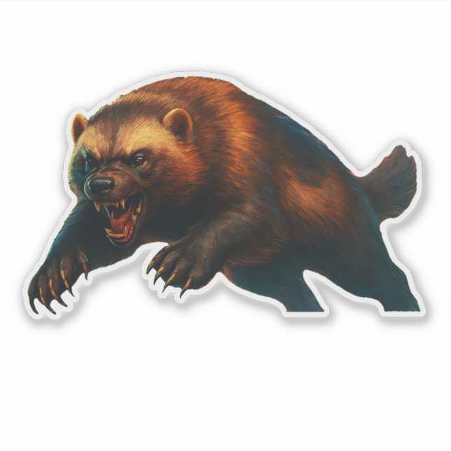 Adesivo Wolverine Cut-out Sticker (Frente)