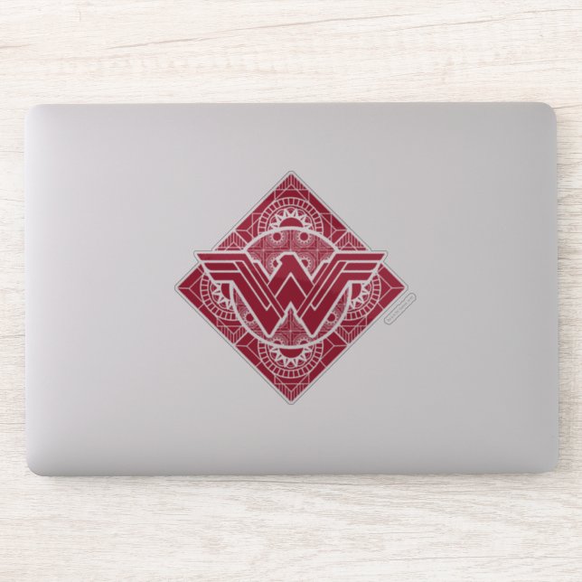Adesivo Wonder Woman Amazonian Symbol (Computador)