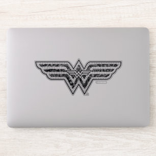 Adesivo Wonder Woman Paisley Logo