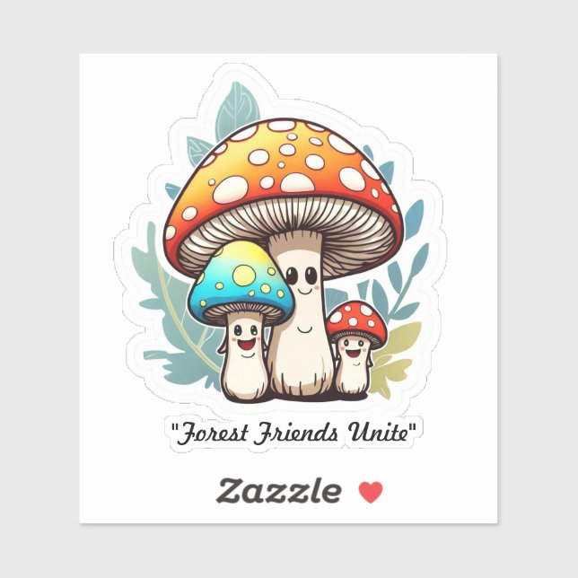 Adesivo "Woodland Whimsy Art" (Folha)