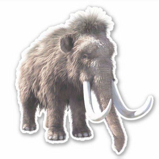 Adesivo Wooly Mammoth (Frente)