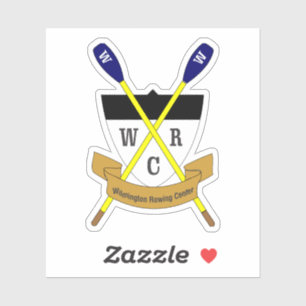 Adesivo WRC Crest Die-Cut vinil Sticker