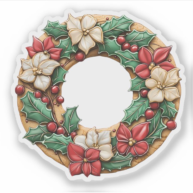Adesivo Wreath Cookie (Frente)