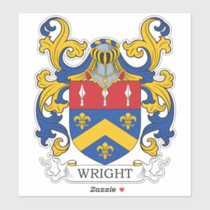 Adesivo Wright Family Crest