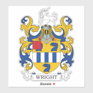 Adesivo Wright Family Crest