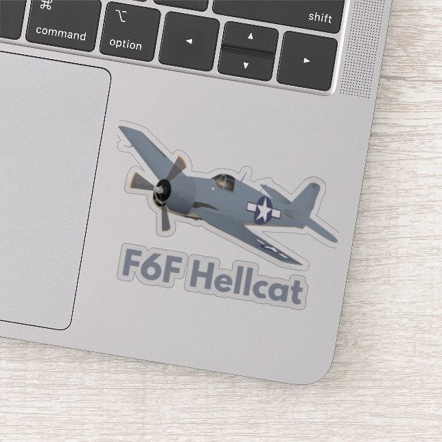 Adesivo WW2 F6F Avião Hellcat (Detalhe)