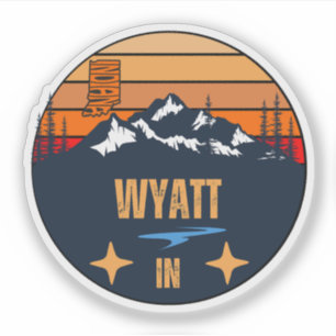 Adesivo Wyatt, Indiana