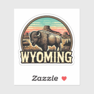 Adesivo Wyoming EUA