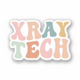 Adesivo X-ray Tech, Xray Technologist Formando Gift