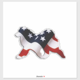 Adesivo X Samoyed -LRG 14X14 em vinilos de corte personali