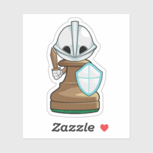 Adesivo Xadrez de Peão de Xadrez