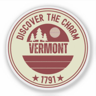 Adesivo Xarope de Bordo de Vermont - Presente de VT