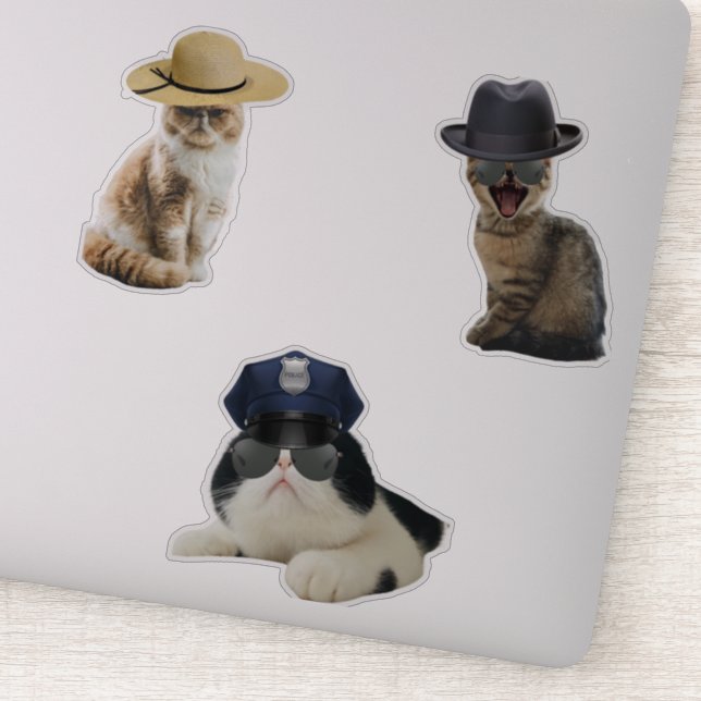 Adesivo Xerife Cat (Detalhe)