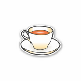 Adesivo Xícara de chá