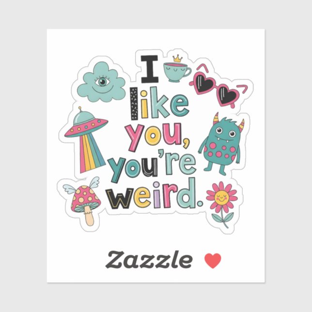 Adesivo Y2K Stickerbomb Trendy Indie Pop Art (Folha)