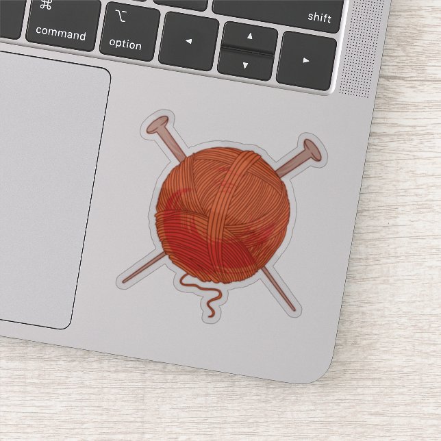 Adesivo Yarn Ball (Detalhe)