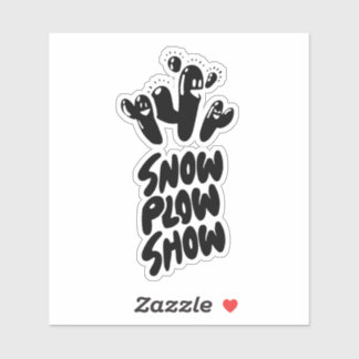 Adesivo Yati M's Show Plow Show Design nº 2 Sticker