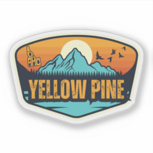 Adesivo Yellow Pine, Idaho