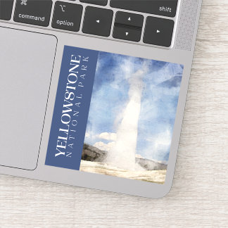 Adesivo Yellowstone Sticker, National Park Decal