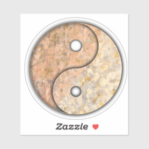 Adesivo Yin e Yang Custom-Cut Vinyl Sticker
