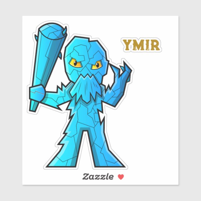 Adesivo Ymir Norse Mythology (Folha)