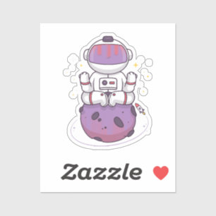 Adesivo Yoga Espacial 