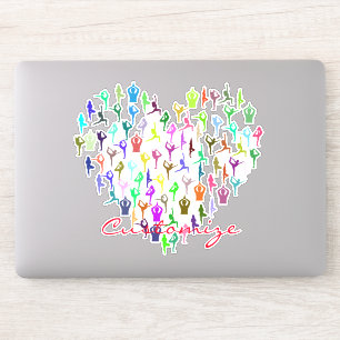 Adesivo Yoga Possui Thunder_Cove do Coração