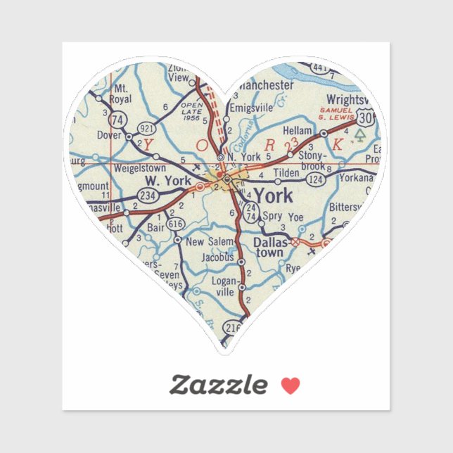 Adesivo York PA (Folha)