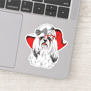 Adesivo Yorkie Fashion Shoot