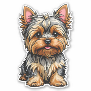 Adesivo Yorkshire Terrier