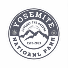 Adesivo Yosemite National Park Sticker