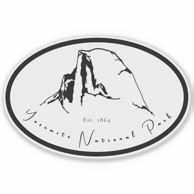 Adesivo Yosemite National Park Vinyl Sticker (Frente)