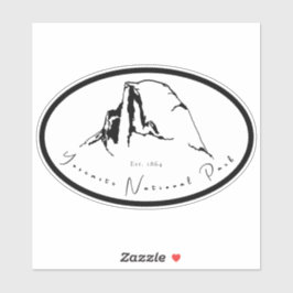 Adesivo Yosemite National Park Vinyl Sticker