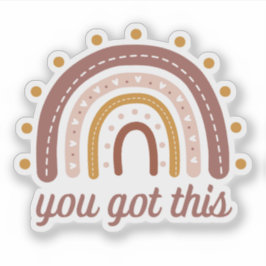 Adesivo You Got This motivational die cut