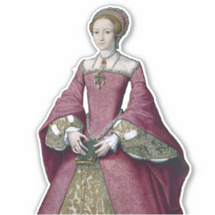 Adesivo Young Elizabeth Tudor